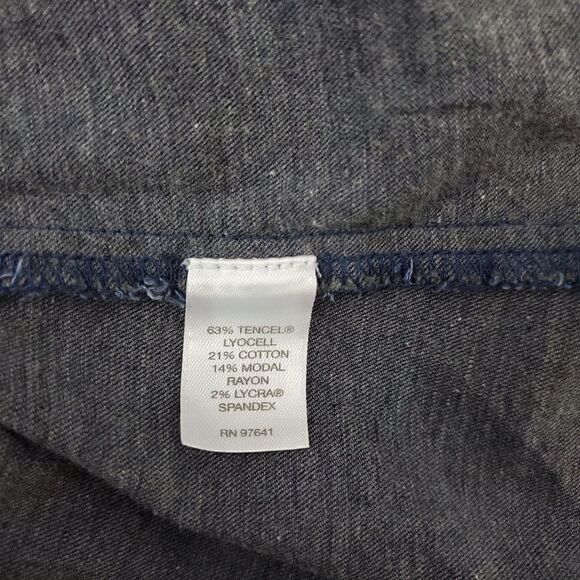 J.Jill Chambray Shirt Dress - Picture 9 of 9